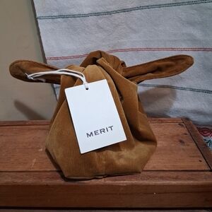 Merit Brown Corduroy Bag